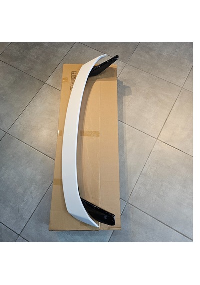 Civic Fe1 İçin Uyumlu Type-r Spoiler İnci Beyaz - Piano Black