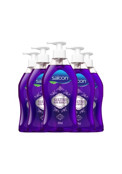 Saloon Sıvı Sabun 400 Ml Sultan Has Bahçe X 6'lı Paket