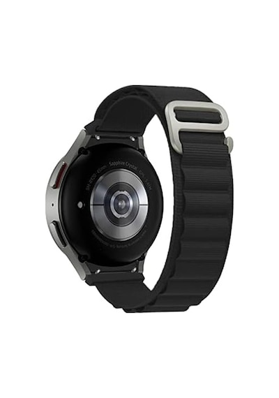 Samsung Galaxy  Uyumlu  Watch 6 Classic 47mm İçin Kordon Alpine Loop Siyah