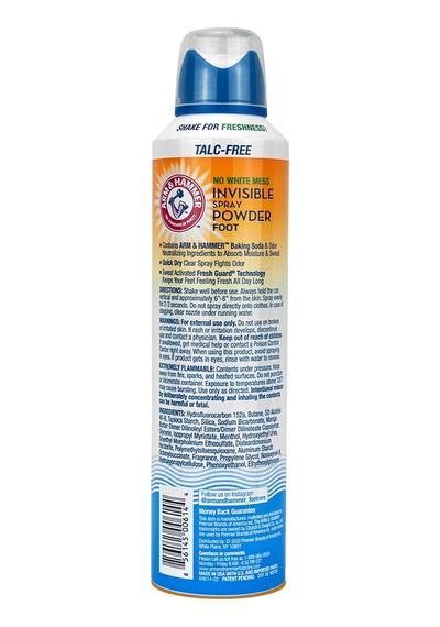 Arm & Hammer Ayak Kokusu Karşıtı Şeffaf Ayak Spreyi 198gr