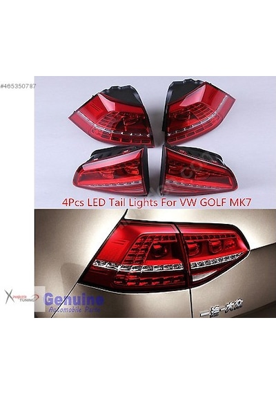 Volkswagen Golf 7 Stop Led Takım Golf7 Stop Lambası Led Takım Highline Led Stop Takımı