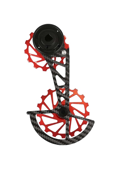 Nova Ride Ceramic Ospw Sram Axs Kırmızı Karbon Bisiklet Aktarıcı Kafesi Siyah