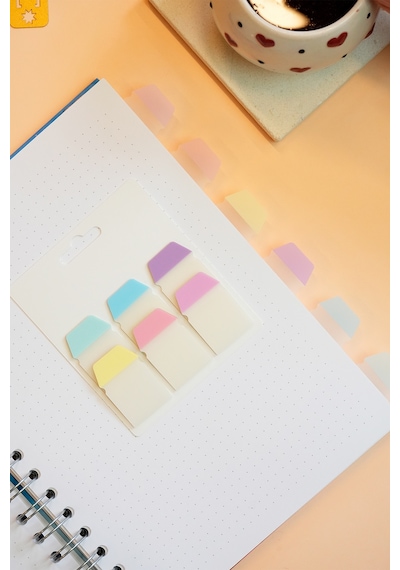 Victorias Journals Me Mo Post-it Yapışkanlı Kağıt 6 Renk X 10 Yaprak