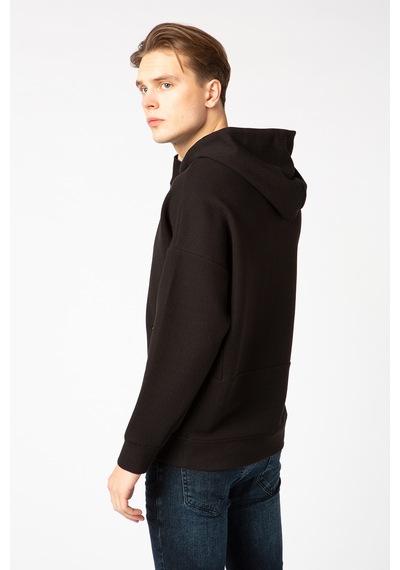 Vigoss Erkek Kapşonlu Sweatshırt 62170-00377 - Siyah