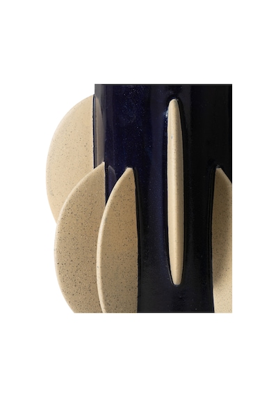 Mudo Home Coast Navy Vazo 21x21x27cm Lacivert