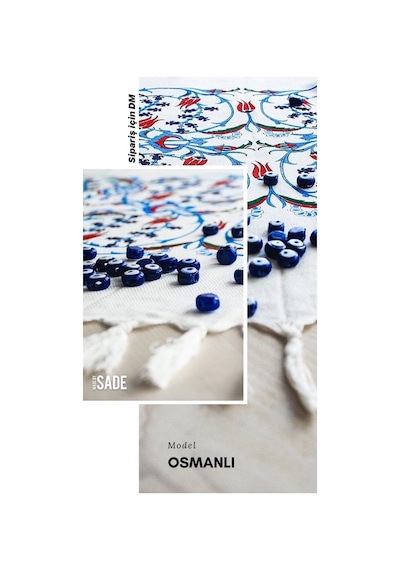 Peştemal Bambu Osmanlı Desen