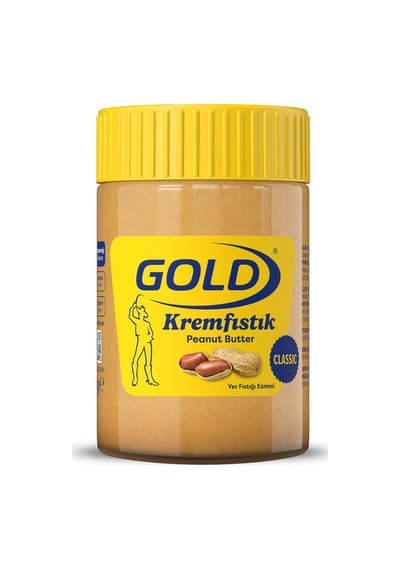 Gold Kremfıstık 340 G - %81 Yer Fıstıklı, Trans Yağsız, Doğal Protein Kaynağı 2'li Ekonomik Pak Tarı