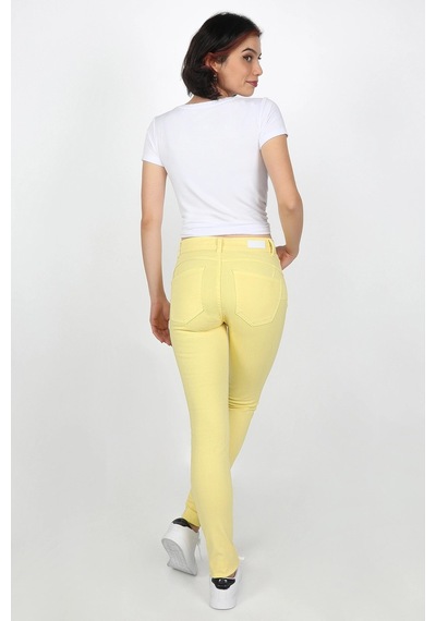Balins Kadın Gabardin Pantolon Sarı