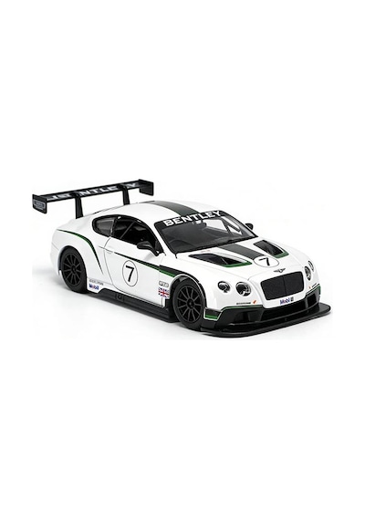Bentley Continental Gt3 Beyaz 1/24 Araba Diecast Model