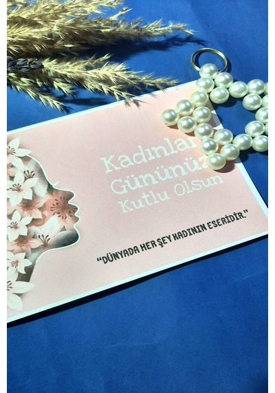 İnci Yıldız Anahtarlık Kadınlar Günü Hediyesi 5 Adet