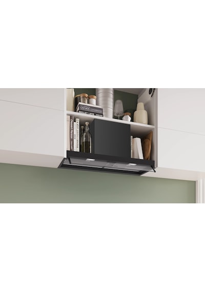 Bosch Serie 4 DBB85CC60 80 CM Cam Dekor Düz Tam Entegre Davlumbaz