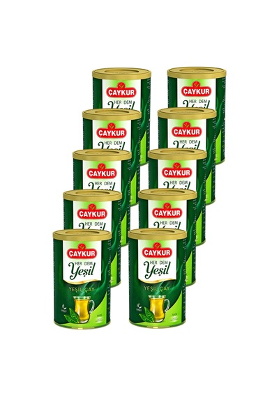 Herdem Yaprak Yeşil Dökme Çay 150 Gr. Onlu Paket