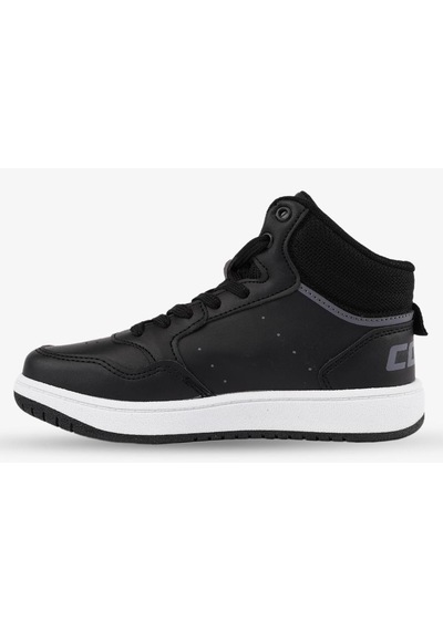 Cool Adel Uzun Boğazlı Ortopedik Taban Unisex Çocuk Spor Ayakkabı Siyah