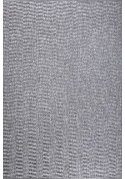 Berena Naturel Jüt Halı Örme Kilim Sisal Hasır Halı Mutfak Balkon Halısı Gri-140x200