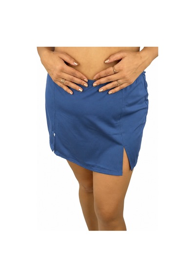 Büyük Beden Geniş Üçgen Kalın Askılı Yırtmaç Detaylı Sabit Pedli Kadın Bikini Takım İndigo Büyük Beden Geniş Üçgen Kalın Askılı Yırtmaç Detaylı Sabit Pedli Kadın Bikini Takım İndigo