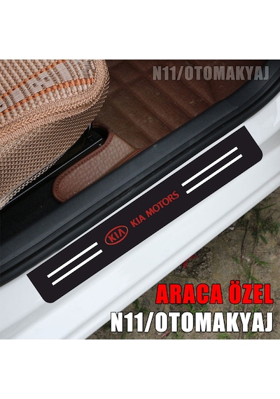 Kia Rio Kapı İç Koruma Ayaklık Sticker Markalı