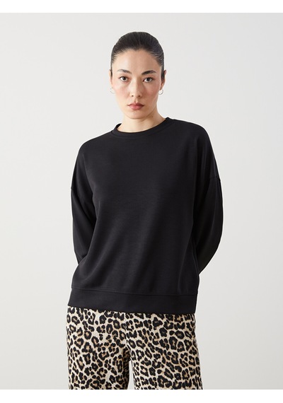 Lcwaıkıkı Classic Siyah Sweatshirt