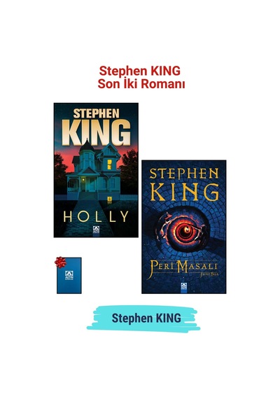 1. Holly 2. Peri Masalı - Stephen King'in Son 2 Romanı Set - Not Defteri