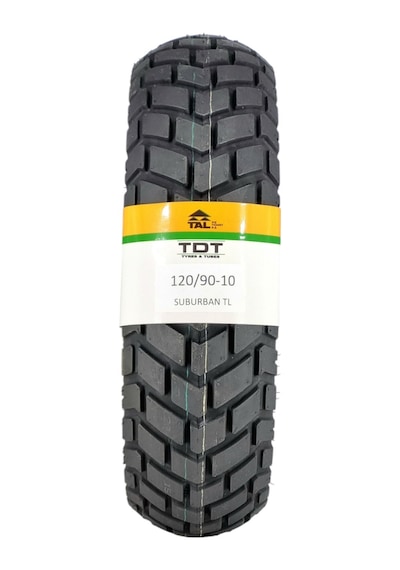 Motosiklet Lastiği 120/90-10 Tl Tubeless - Dubleks
