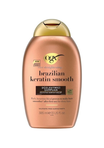 Ogx Düzleştirici Brazilian Keratin Smooth Sülfatsız Şampuan 385 ML