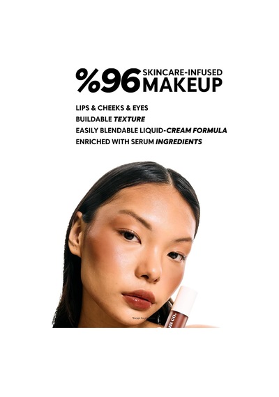 Allık Ruj Göz Farı Glow Tint Warm Terracotta, Nemlendirici Makyaj, 511 Kahverengi, Hyaluronik Asit Peptit