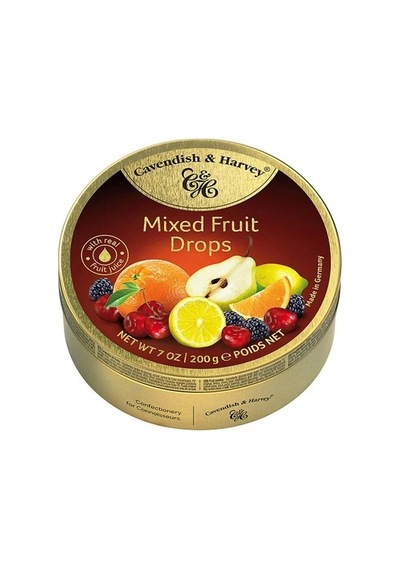 Cavendish & Harvey Mixed Fruit Drops Karışık Meyve 200gr 9'li Paket