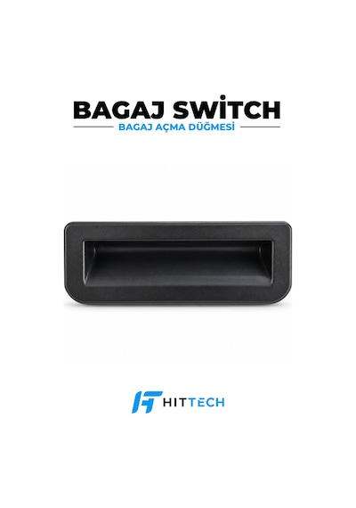 Volkswagen, Audi, Seat, Skoda ve BMW Uyumlu Bagaj Açma Düğmesi Butonu Switch OEM 3V0827566 5E5827566B