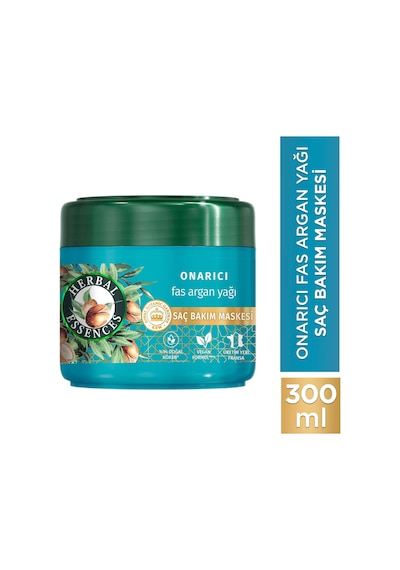 Onarıcı Argan Yağı Saç Bakım Maskesi 300ml