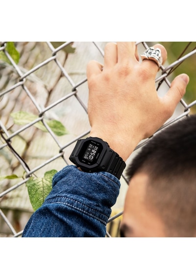 Casio Dw-5600ubb-1dr Kol Saati Metalik