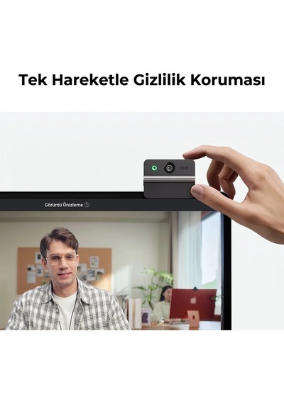 Obsbot Meet Flip Aı Destekli Katlanabilir 4k Ultra Hd Akıllı Webcam Kamera