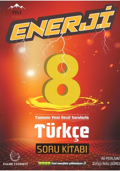 Palme 8. Sınıf Enerji Türkçe Soru Kitabı