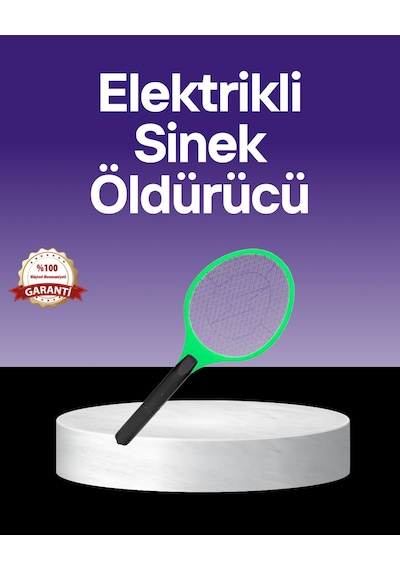 Çocuk Ve Evcil Hayvan Dostu Elektrikli Sinek Raketi Güvenli Kullanım