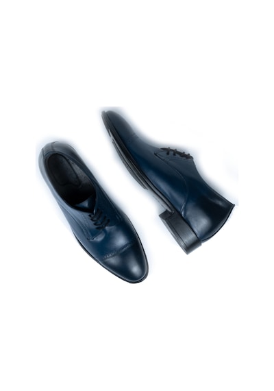 Lacivert Oxford Model +7/9 Cm Boy Uzatan Gizli Topuklu Ayakkabı