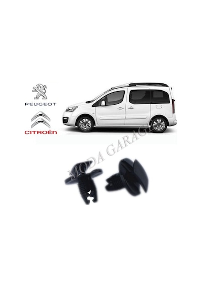 Partner Tepee Berlingo Çamurluk Ve Davlunbaz Klipsi 8565.53 432737597