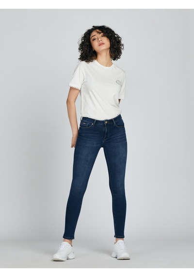 Kadın Lacivert Jeans Pantolon Lf2027129 Lacivert