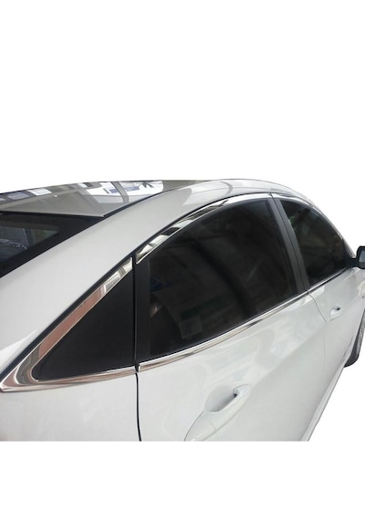 Hyundai Accent Blue Cam Çıtası Komple Set Çerçevesi Kromu Nikelajı