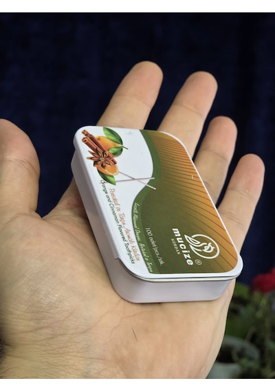 Mucize Portakal-tarçın Aromalı Kürdan Metal Kutu