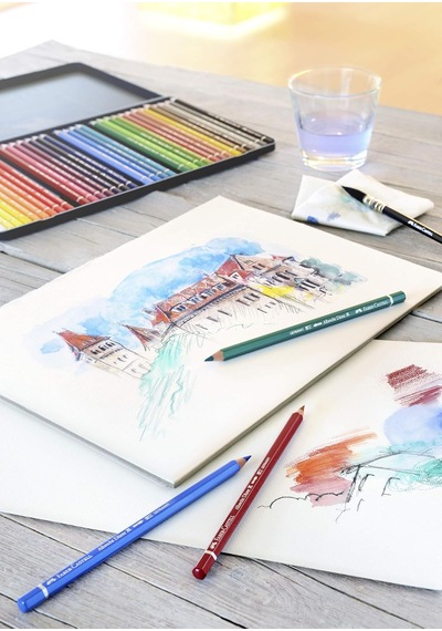 Albrecht Duerer Kuşe & Kraft Aquarellstifte P1 Çok Renkli
