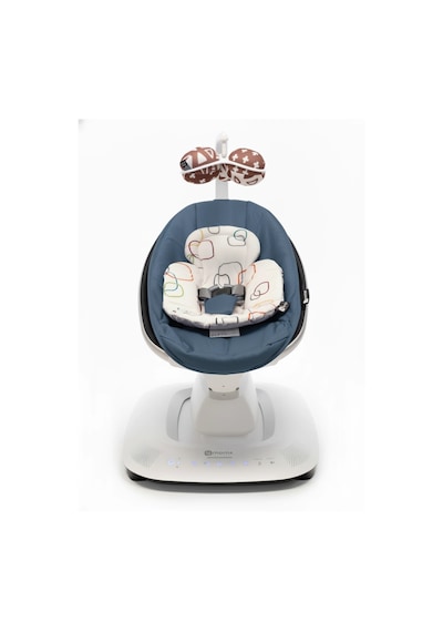 4moms Mamaroo 5.0 Elektrikli Ana Kucağı - Slate Blue + Yenidoğan Destek Pedi
