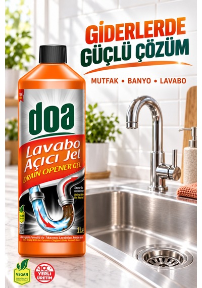 Lavabo Açıcı Jel / 1000 Ml - 549997570