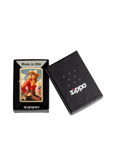 Zippo Cowgirl Dizayn Çakmak