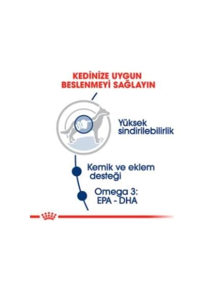 Royal Canin Maxi Adult Tavuklu Büyük Irk Yetişkin Köpek Maması 140 G