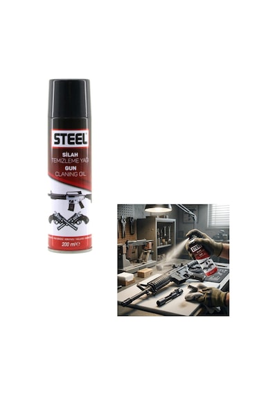 Silah Temizleme Yağı - Sprey 200ml 4801