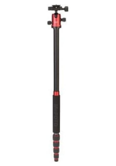 Benro Mefoto A1350Q1R Roadtrip Aluminum Travel Tripod Kit (Red)