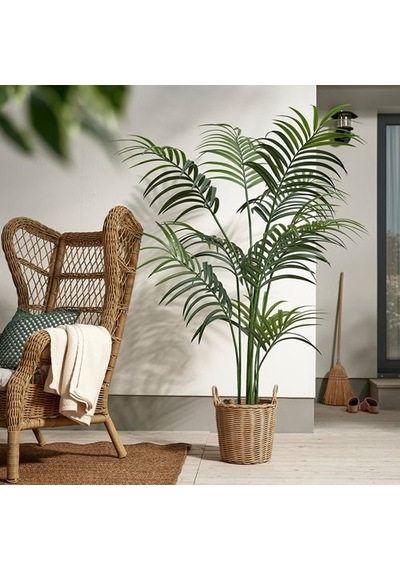 Ikea Fejka Yapay Bitki, Yeşil, 21 Cm, İç/dış Mekan Howea Forsteriana