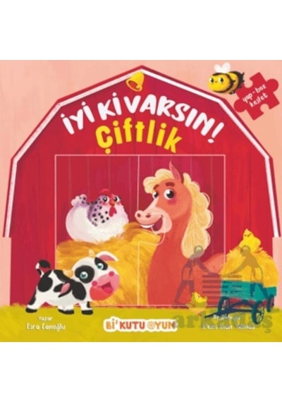 İyi Ki Varsın Çiftlik Yapbozlu Kitap