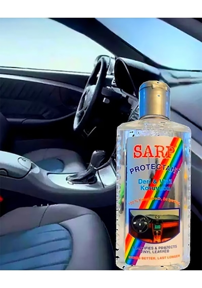 Sarp Protectant Deri - Vinil Koruyucu Lastik Parlatıcı Jel 200ml 1 Koli 24 Adet