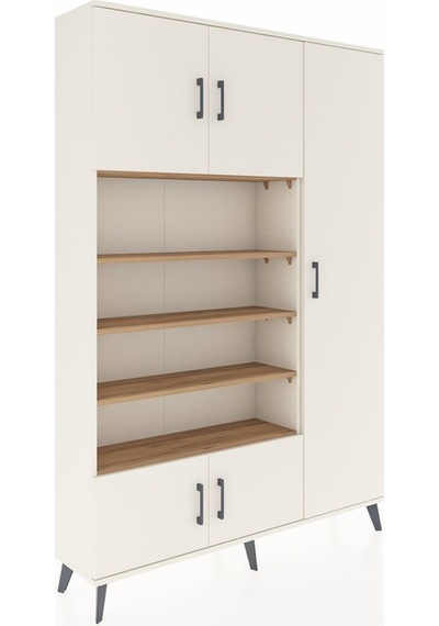 Arges Dolap 11 Raflı 5 Kapaklı 132x30x195 Aytaşı-aytaşı/çam Aytaşı Arges Dolap 11 Raflı 5 Kapaklı 132x30x195 Aytaşı-aytaşı/çam Aytaşı