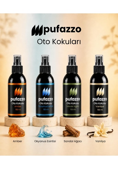 Pufazzo Sprey Oto Kokusu 150 Ml - Amber