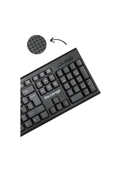 Deskmate+ Siyah Türkçe Q Ev Ofis Kullanımına Uygun Usb Kablolu Klavye Ve Mouse Seti Diğer